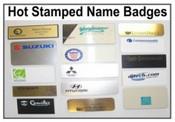 Hot Stamping Name Badges