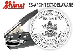 Delaware Architect Embossing Seal