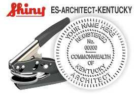 Kentucky Architect Embossing Seal
