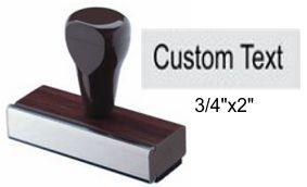 3/4" x 2" Custom Rubber Stamp
Custom Rubber Stamp
Rubber Hand Stamp
Rubber Stamp