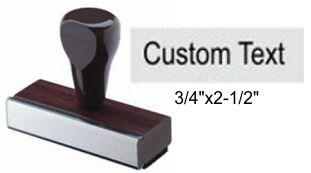 3/4" x 2-1/2" Custom Rubber Stamp
Custom Rubber Stamp
Rubber Hand Stamp
Rubber Stamp