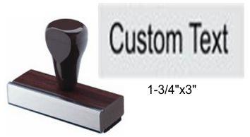 1-1/4" x 3" Custom Rubber Stamp
Custom Rubber Stamp
Rubber Hand Stamp