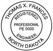 North Dakota Architectural Stamp