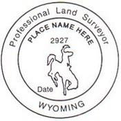 Wyoming State Surveyor Stamp
Surveyor Stamp
Engineering Stamp
Architectural Stamp
Mechanical Engineer Stamp
Land Surveyor Stamp