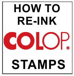 How to Re-Ink your 2000 Plus Stamp How to Re-Ink your 2000 Plus Stamp