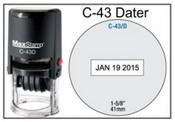 C-43 Self Inking Dater