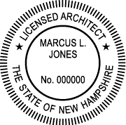 New Hampshire Architectural Stamp