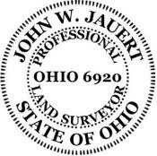 Ohio State Surveyor Stamp