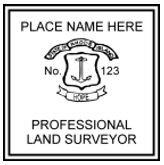 Rhode Island State Surveyor Stamp