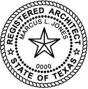 Texas Architectural Stamp