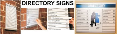 Modular Directory Signs