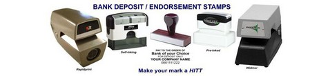 Bank Deposit Endorsement Stamps