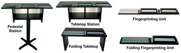 Tabletop Fingerprinting Units