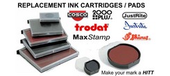 Replacement Stamp Pads
Ink Pads
Replacement Dater Pads