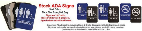 tock ADA Signs
ada sign requirements
ada compliant signs
custom ada signs
ada guidelines signs
ada signs wholesale
ada bathroom signs
ada signs online
office depot