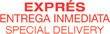Xstamper Pre-Inked Stock Stamp "EXPRES ENTREGA INMEDIATA SPECIAL DELIVERY"
Xstamper Stock Stamp