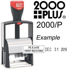 2000/P Self Inking Local Style Dater