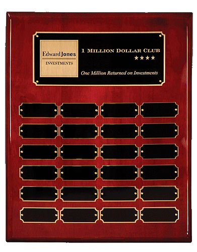 Recognition Awards
Awards and Plaques
Awward
5C504 8X10 Rosewood piano finish perpetual plaque