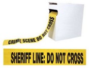 Sheriff's Line Barrier Tape
Crime Scene Barrier Tape, Sheriff's Line