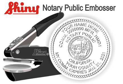 Notary Embossing Seal
Notary Public Handheld Embosser
Notary Public Seal