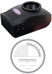 10X General Purpose UV-365, White, & IR-980 Light Magnifier with Scale
Regula 13.1 UV 10X General Purpose UV-365, White, & IR-980 Light Magnifier with Scale