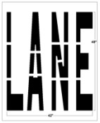 LANE Federal Spec Stencil