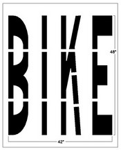 BIKE Federal Spec Stencil
Bike Stencil