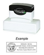 Notary Stamp
Ohio Pre-Inked Notary Stamp