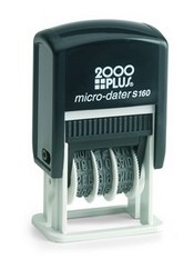 2000 Plus S-160 Micro Self Inking Dater