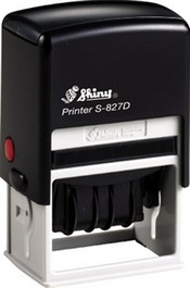Shiny S-827D Self Inking Stamp