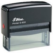 S-833 Shiny Self Inking Stamp