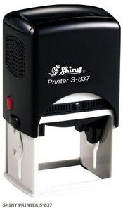 S-837 Shiny Self Inking Stamp