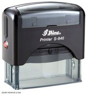 S-845 Shiny Self Inking Stamp