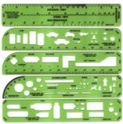 Traffic Investigation Template Set - 5 piece