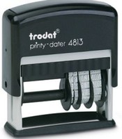 Trodat 4813 Self-Inking Local Style Dater