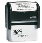 COS065474 Blue COSCO 2000 Plus Replacement Ink Pad for Printer P60 