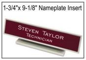 1-3/4" x 9-1/8" Name Plate
Architectural Nameplates