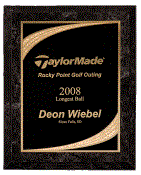 Recognition Awards
Awards and Plaques
Award
Black Marble Finish Plaque w/Majestic Plate