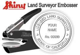 Surveyor Seal
Surveyor Embosser 
Engineering Stamp
Architectural Stamp
Mechanical Engineer Stamp
Land Surveyor Stamp