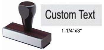 1" x 2-1/2" Custom Rubber Stamp
Custom Rubber Stamp
Rubber Hand Stamp
Rubber Stamp