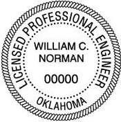 Oklahoma Engineering Stamp