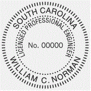 South Carolina Engineering Stamp