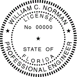 Florida Engineering Stamp