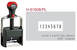 H-61608/PL Shiny 8 Band Numberer
Shiny H-61608/PL