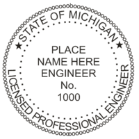 Michigan Engineering Stamp