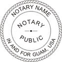 Notary Stamp
Guam Pre-Inked Notary Stamp