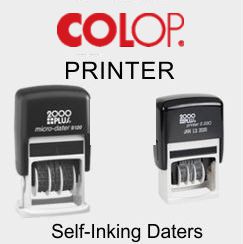 COLOP 2000 Plus Printer Self-Inking Daters