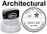 Architectural State Seals, PRE-INKED