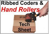 Roll Printers with Ribbed Rubber Tech Sheet