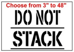 Do Not Stack Stencils